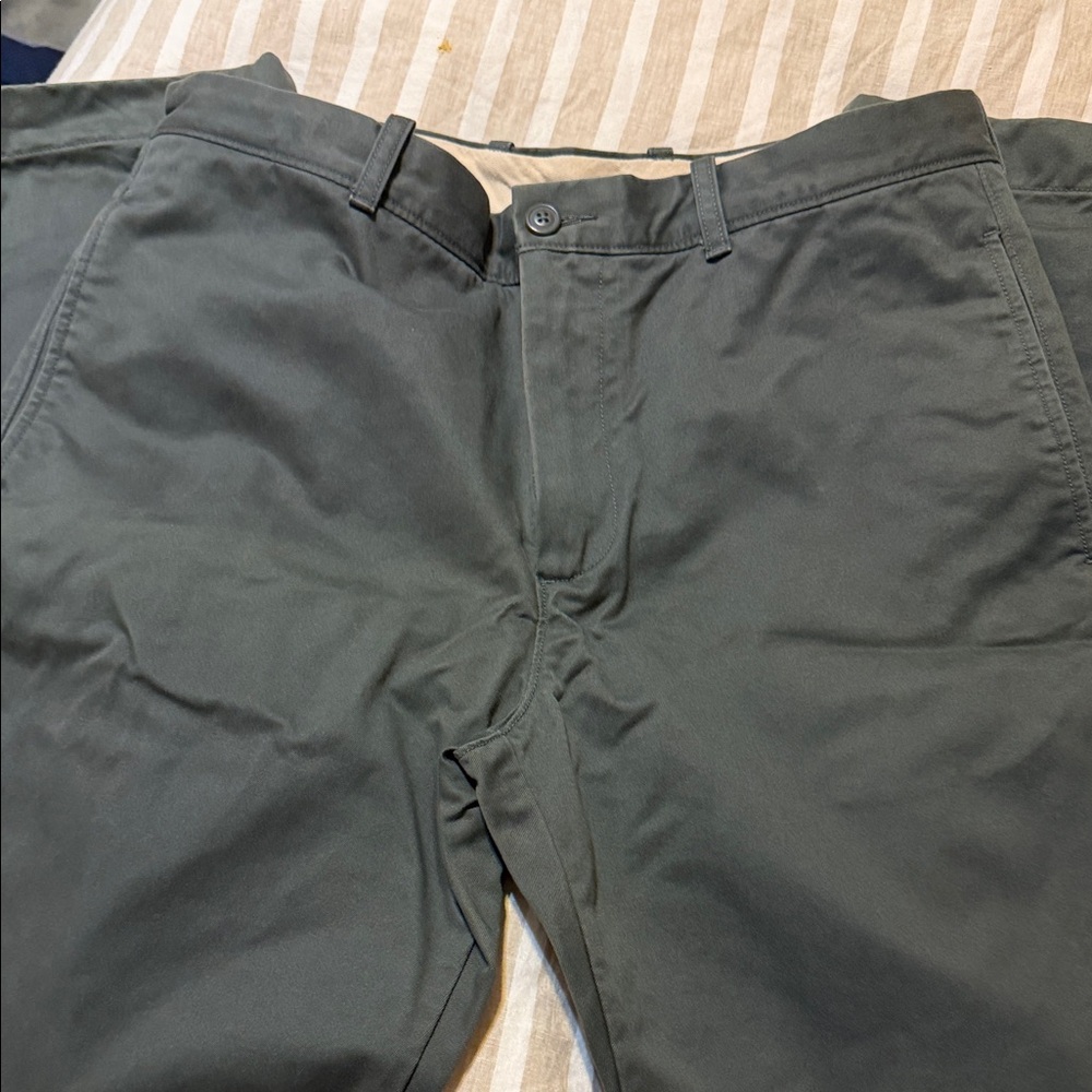 J. Crew Men's Dark Gray Chinos